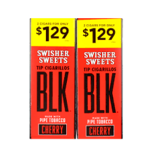 SWISHER SWEET BLK CHERRY 2 FOR $1.29