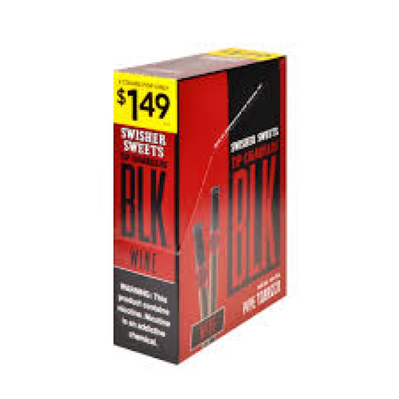 SWISHER SWEET BLK WINE 2 FOR $1.49