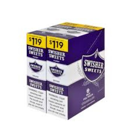 SWISHER SWEET GRAPE 2 FOR $1.19
