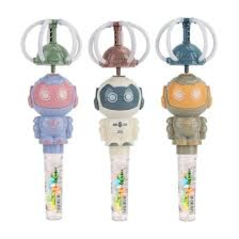 TOY CANDY HAND OPERATED LIGHTING ROBOT