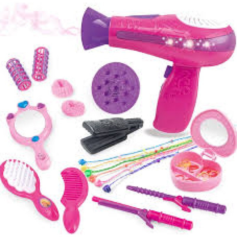 TOY CANDY PRINCESS GLITTER HAIR DRYER