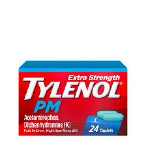 TYLENOL PM EXTRA STRENGTH 24 CT CAPLETS