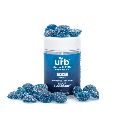 URB D9 THC GUMMIES LR 350 MG