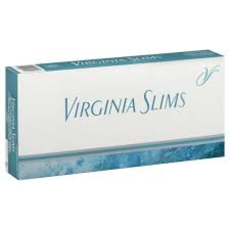 VIRGINIA SLIM MENTHOL SILVER 120 BOX 10/20pk