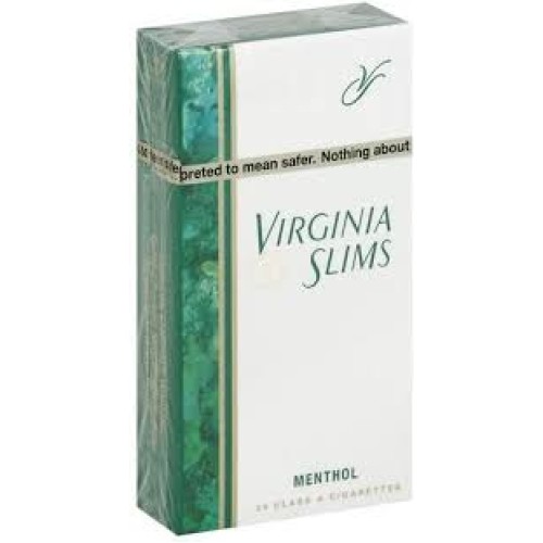 VIRGINIA SLIM SUPER SLIM MENTHOL 100 BOX 10/20pk