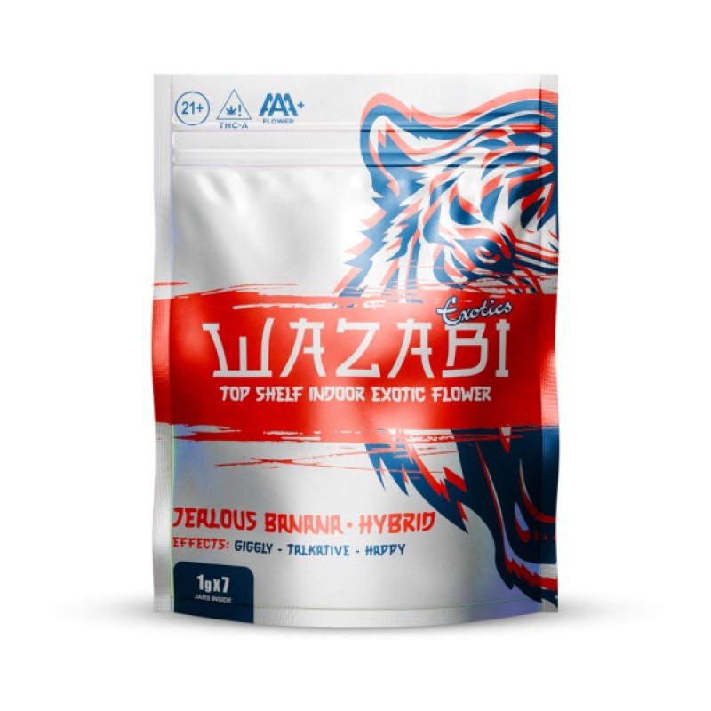 WAZABI EXOTIC FLOWER 3.5 GRM - SATIVA