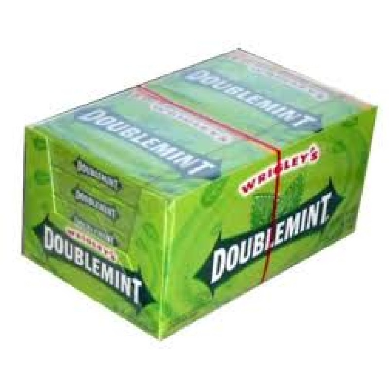 WRIGLEYS GUM Slim Pack DOUBLEMINT 10/15stk