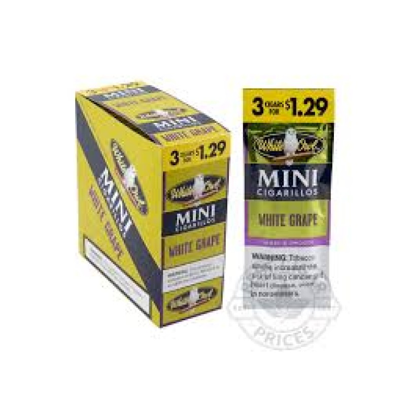 WHITE OWL MINI WHITE GRAPE 3 FOR $1.19
