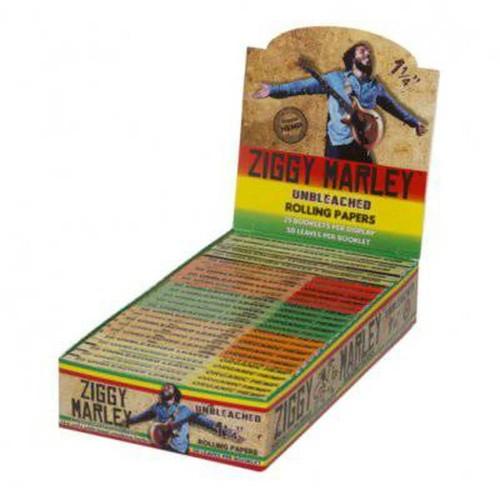 ZIGGY MARLEY UNBLEACHED ROLLING PAPERS 25/2