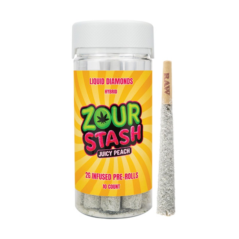 ZOUR STASH THCA 10 CT PRE ROLLS