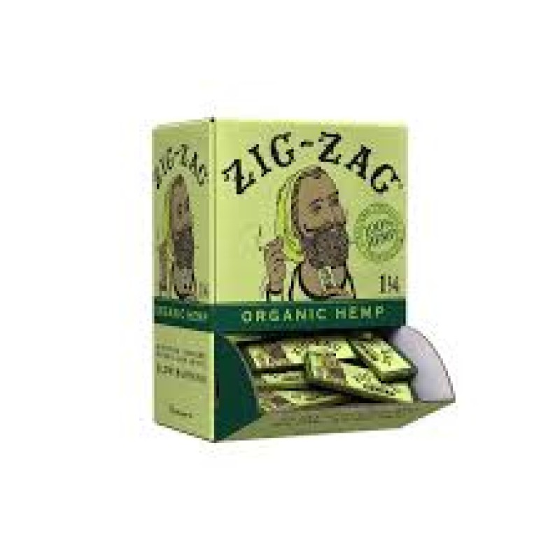 ZIG ZAG ORGANIC HEMP PAPER 1 1/4" 24CT